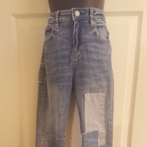 Girls Gap Patchwork Jeggings. Sz. 14